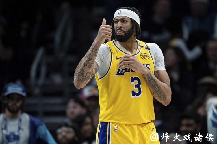 浓眉42+23詹姆斯22+7+8 湖人力克黄蜂4连胜